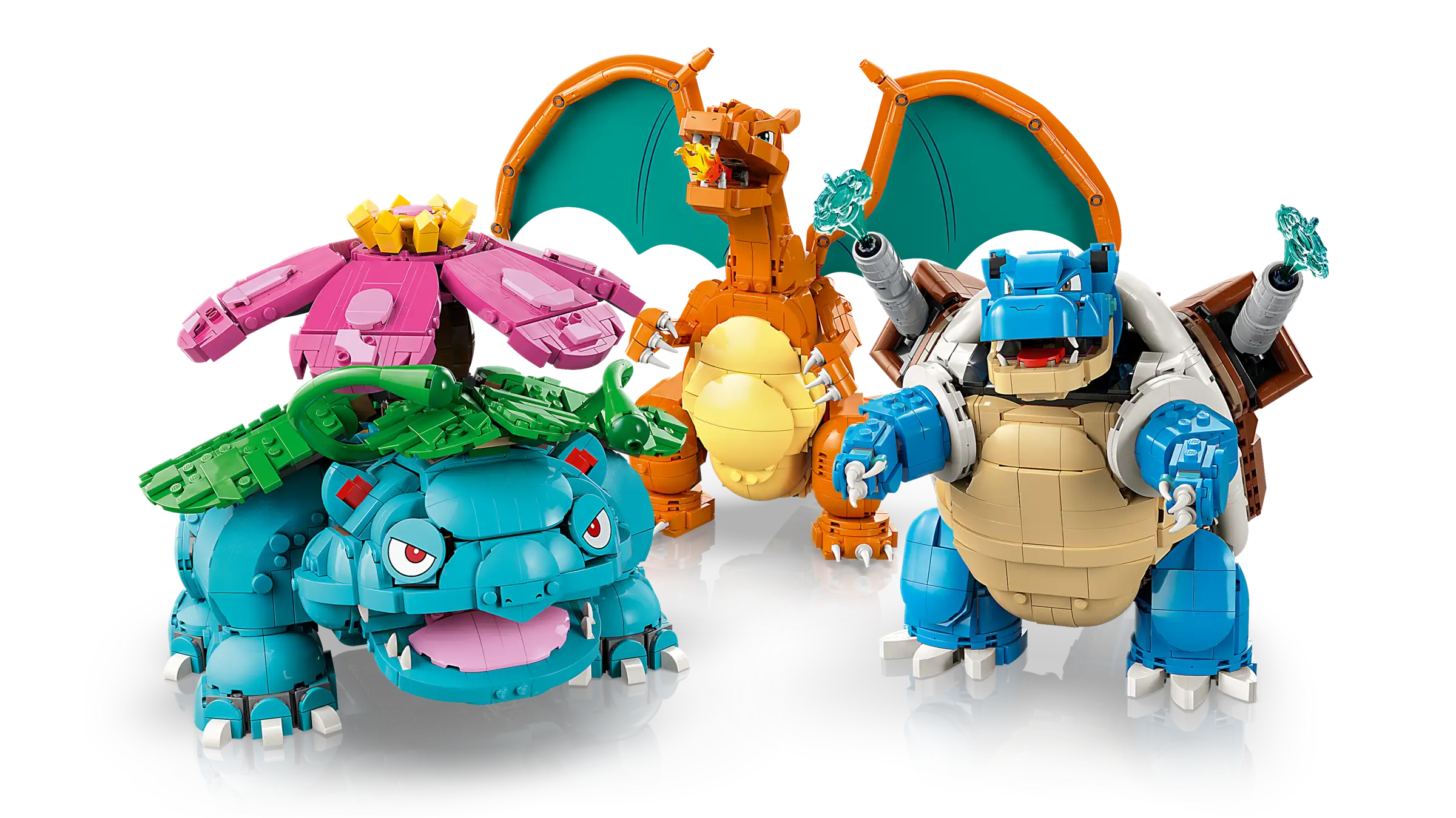 LEGO Pokemon - Venusaur, Charizard and Blastoise #72153