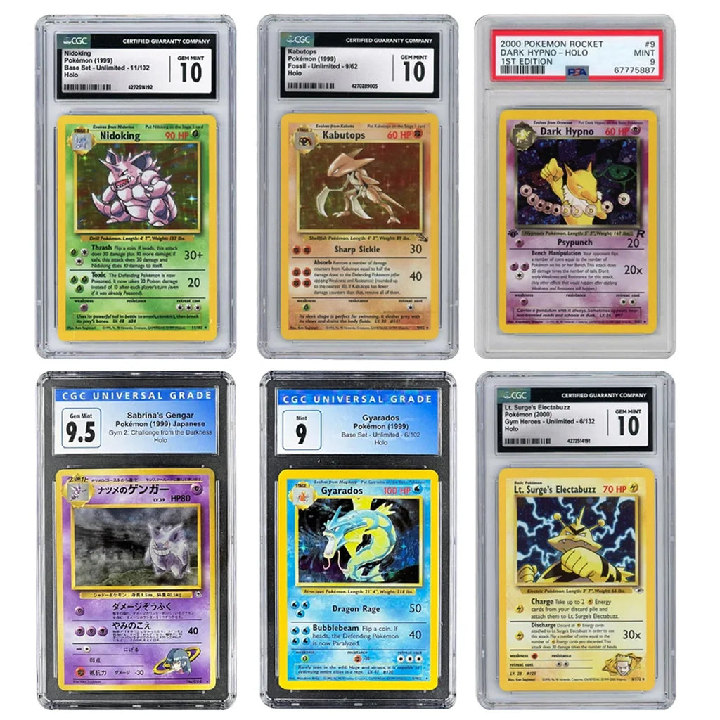 Premium Vintage Graded Pokémon Cards