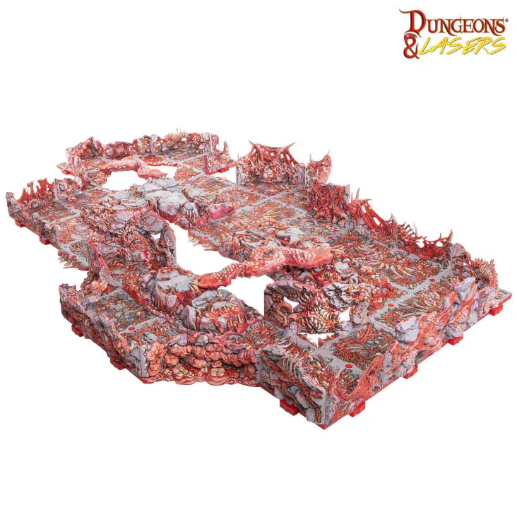 Dungeons & Lasers: Belly of the Beast Prepainted