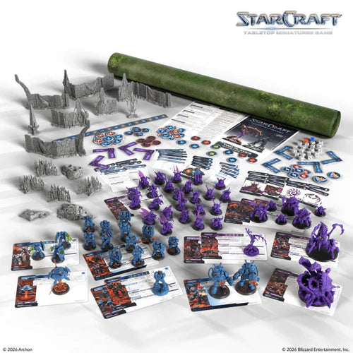 Starcraft: The Miniatures Game: Wave 1: Two Player Starter Set - Founders Edition Pre-order May 2026