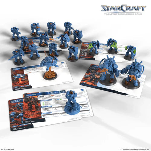Starcraft: The Miniatures Game: Wave 1: Two Player Starter Set - Founders Edition Pre-order May 2026