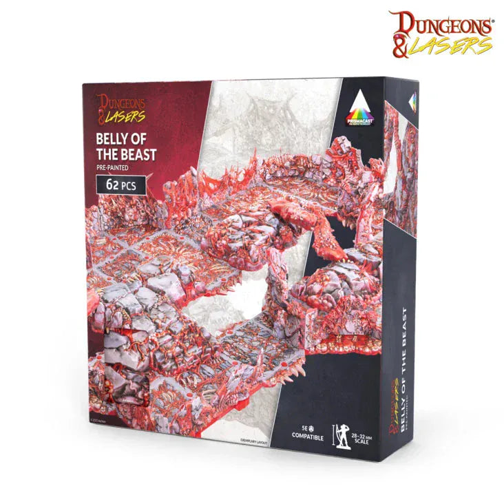 Dungeons & Lasers: Belly of the Beast Prepainted