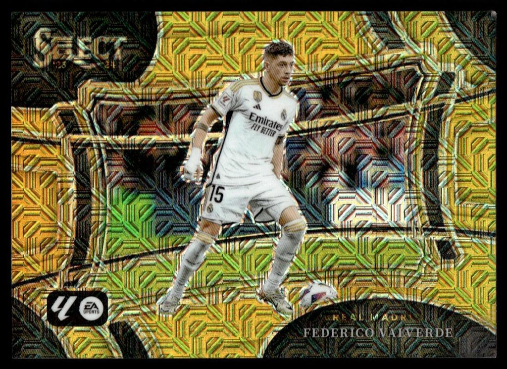 2023 Panini Select 206 Federico Valverde Prizm /10 Real Madrid