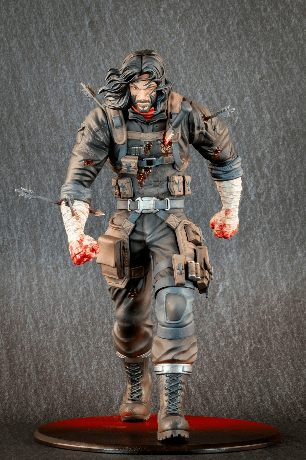 "B" - BRZRKR Comic Figure