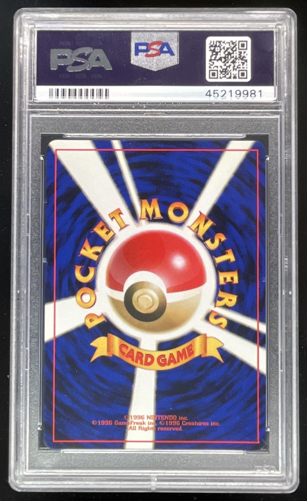 1998 Pokemon Japanese Gym 2 #6 Blaine's Charizard Holo PSA 9
