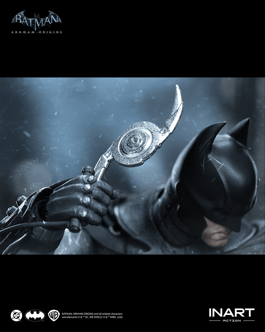 INART Action – Batman: Arkham Origins – Batman (Battle Damaged Version) Action Figure