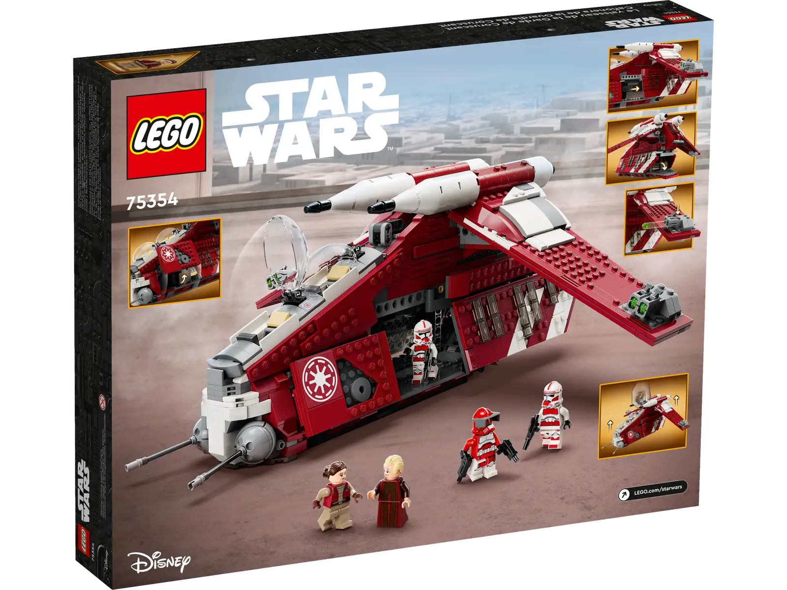 LEGO Star Wars - Coruscant Guard Gunship - #75354 (RETIRED)