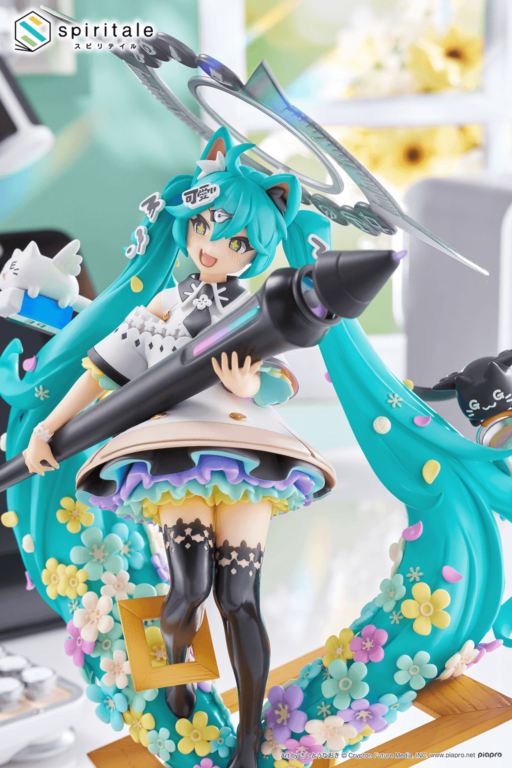 Hatsune Miku × Naoki Saito “My Figure Making!” ~The Painter ver.~ 1/7 Scale Figure