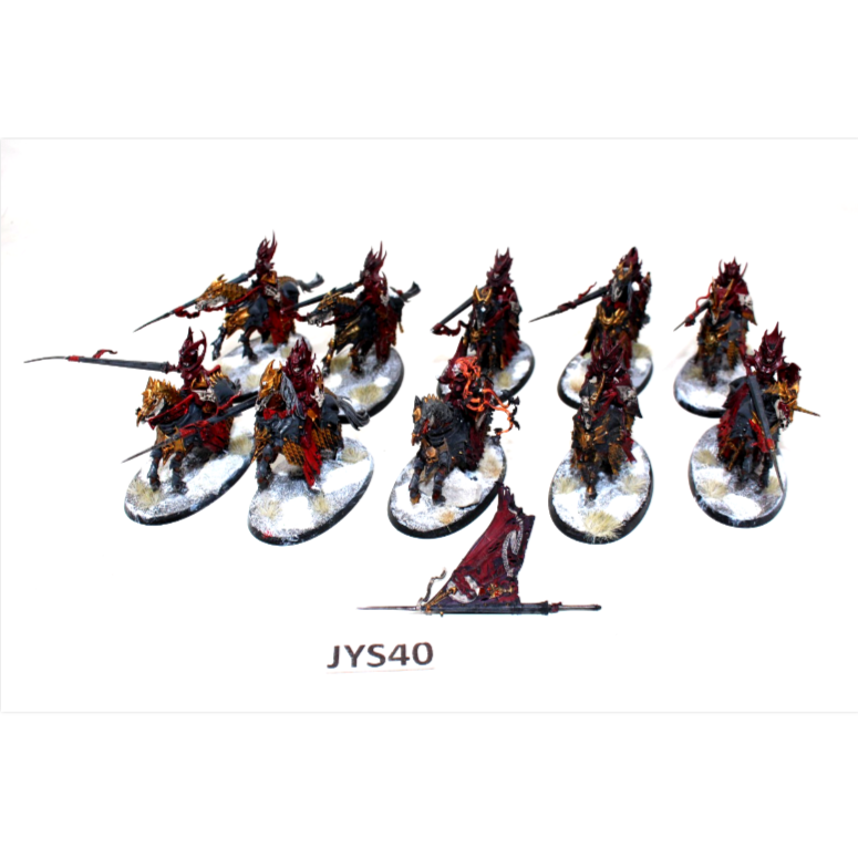 Warhammer Vampire Counts Blood Knights Well Painted JYS40