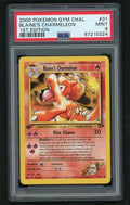 2000 Pokemon Gym Challenge 1st Edition Blaine's Charmeleon #31 PSA 9