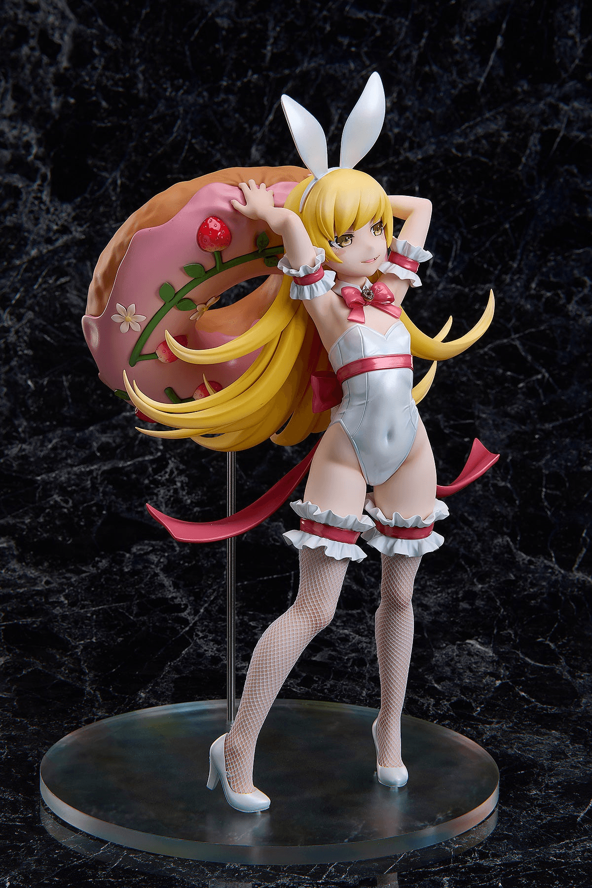 Monogatari Series Shinobu Oshino White Bunny Ver. 1/4 Complete Figure