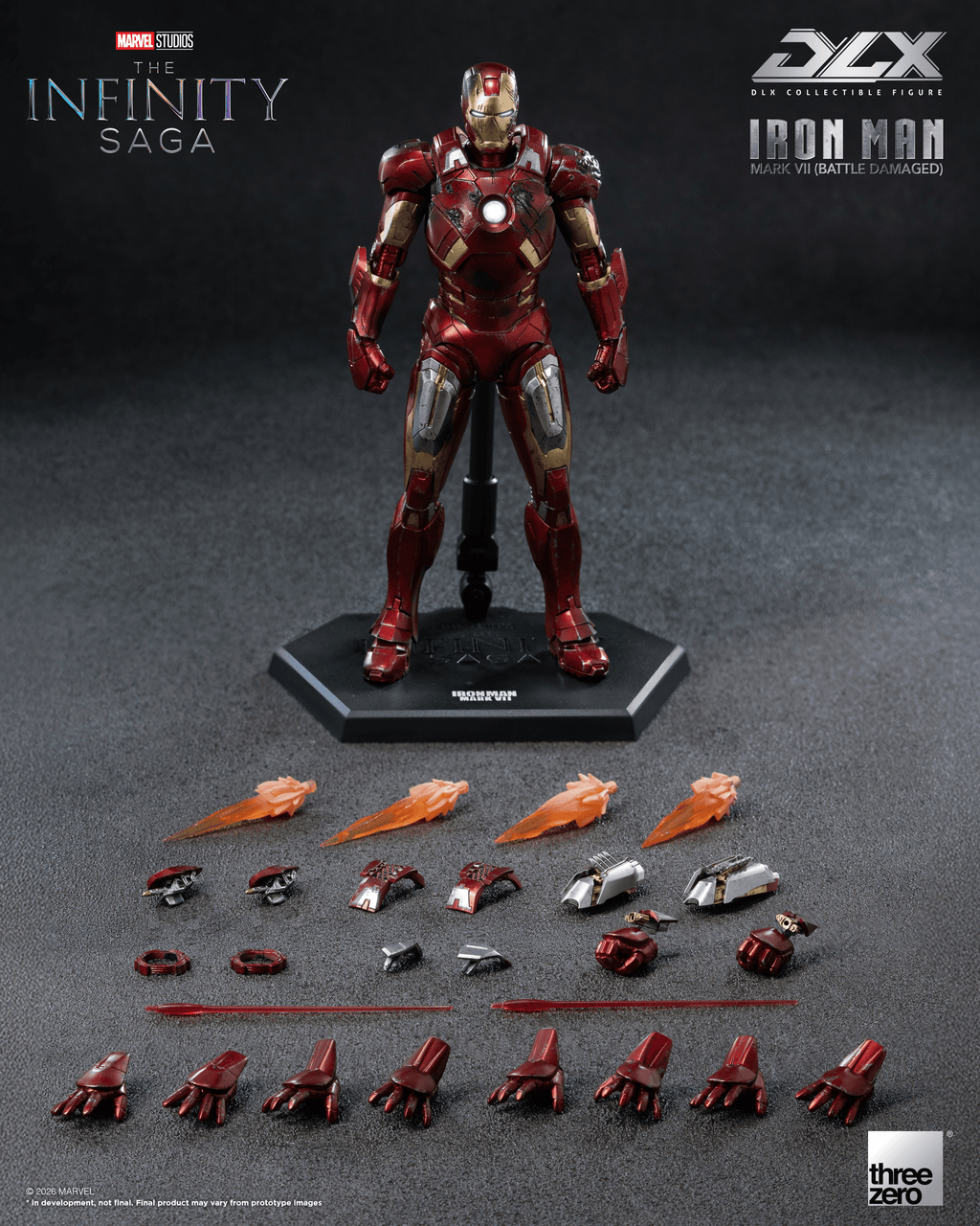 DLX Iron Man Mark 7 (Battle Damaged)