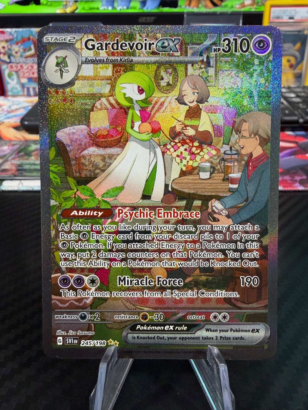 Gardevoir Ex - 245/198 - Special Illustration Rare - Scarlet & Violet - NM