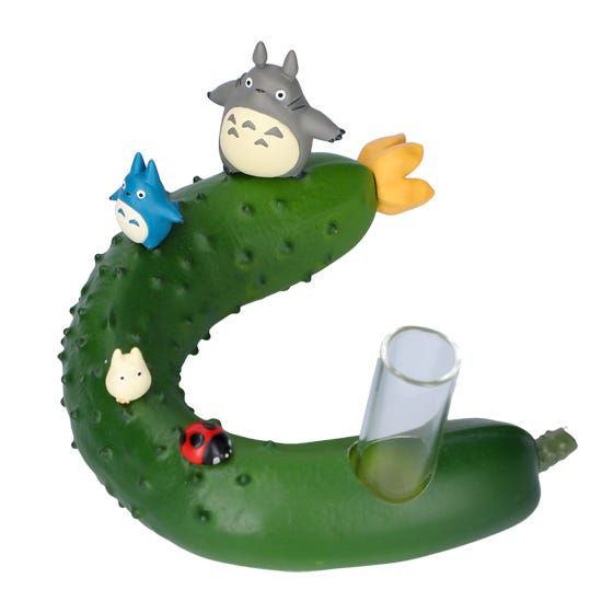 Totoro and Vegetable single vase - Cucumber "My Neighbor Totoro" (Box/3)