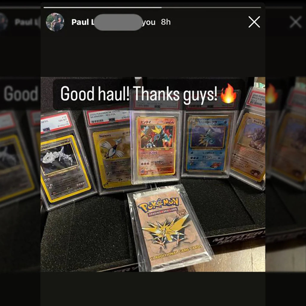 Starter Pokémon Mystery Box and Golden Ticket