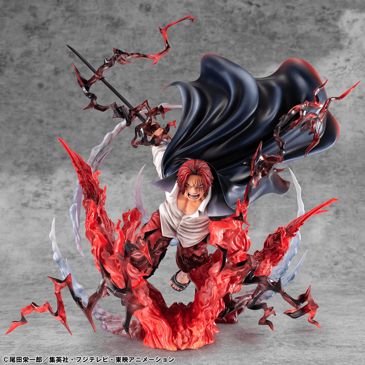 Portrait.Of.Pirates ONE PIECE “SA-MAXIMUM” Leader of Red Hair Pirates Red-Haired Shanks Kamusari