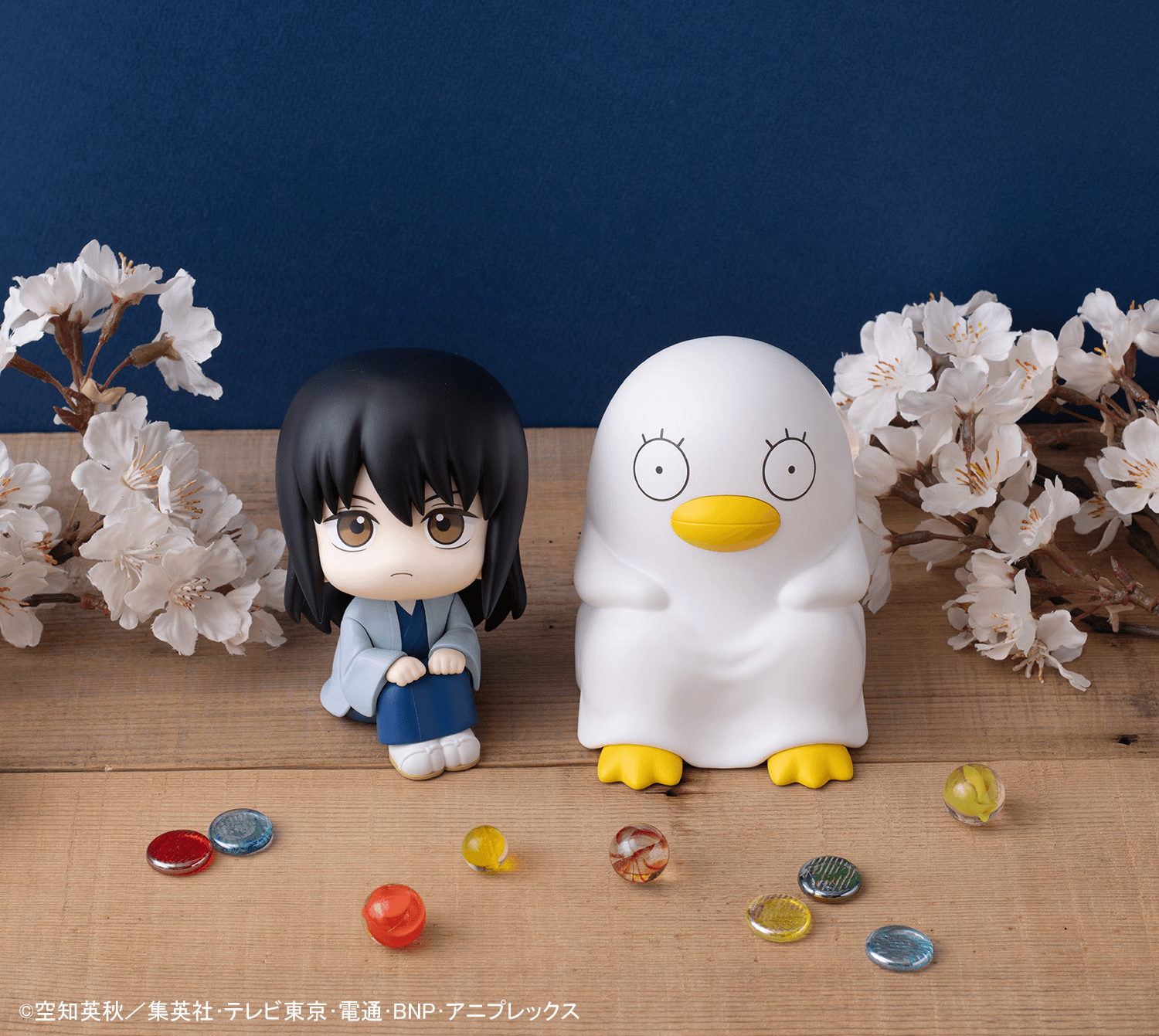 Lookup Gintama Kotaro Katsura &amp; Elizabeth set【with gift】