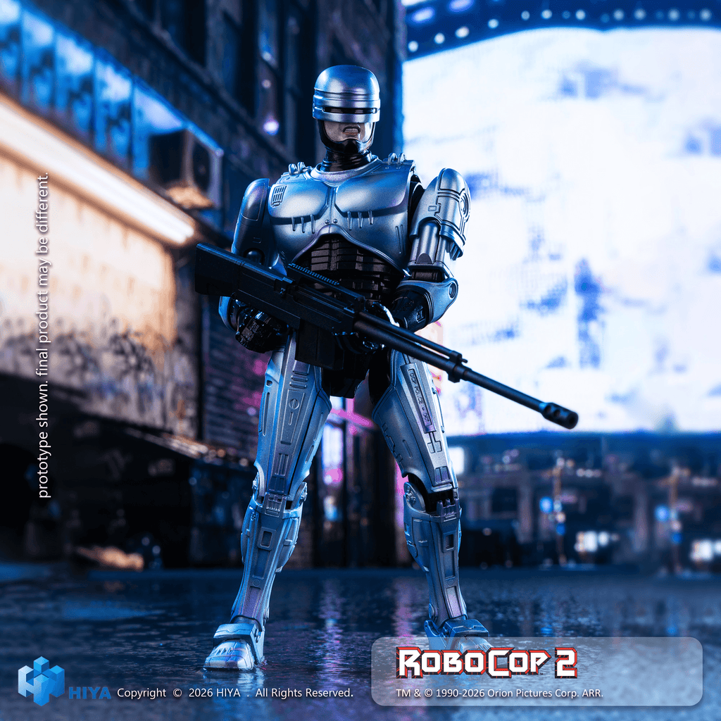 1/12 Scale 6.5 Inch RoboCop 2 RoboCop Action Figure