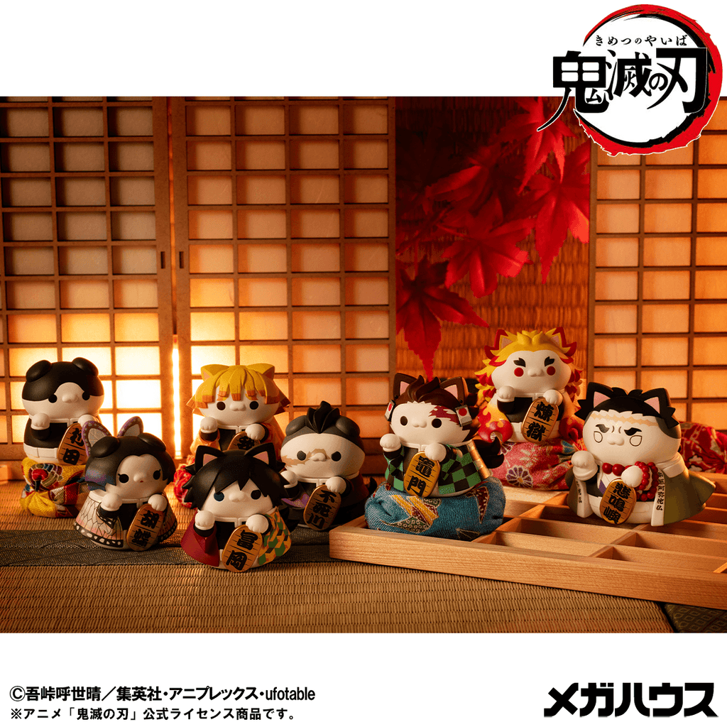 MEGA CAT PROJECT Demon Slayer：Kimetsu no Yaiba Demon Slayer Fortune Cats ver. 01【with gift】