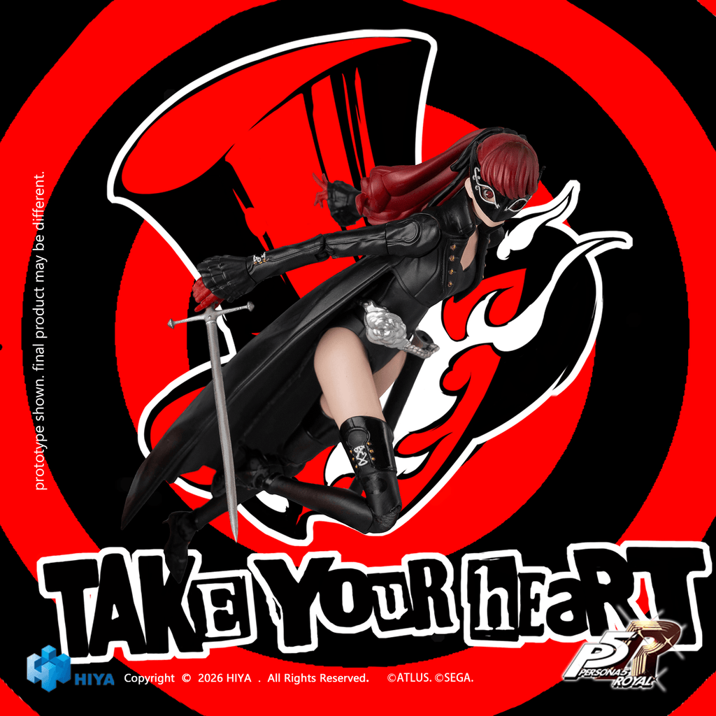 1/12 Scale 6 Inch Persona 5 Royal Violet Action Figure