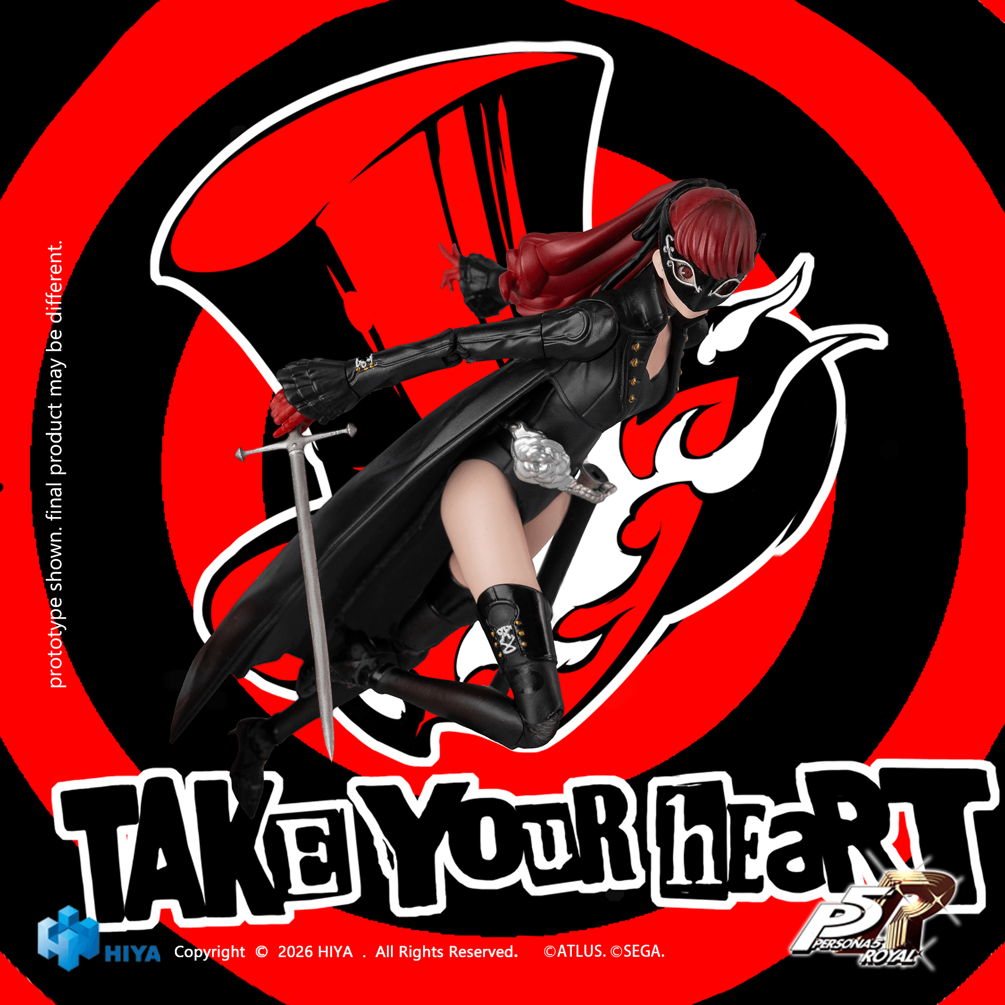 1/12 Scale 6 Inch Persona 5 Royal Violet Action Figure