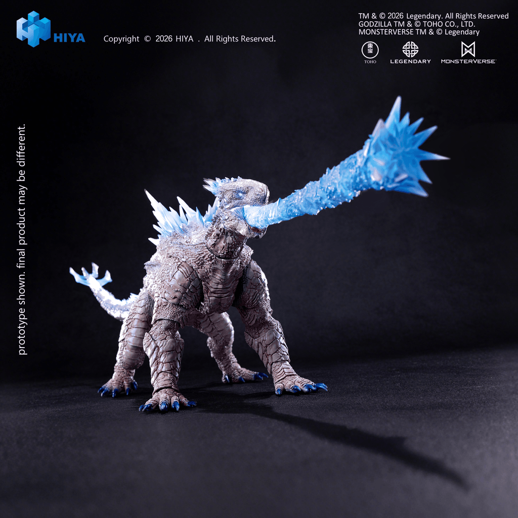 None Scale 6.7 Inch Godzilla x Kong The New Empire Frost Bite Blast Shimo Action Figure