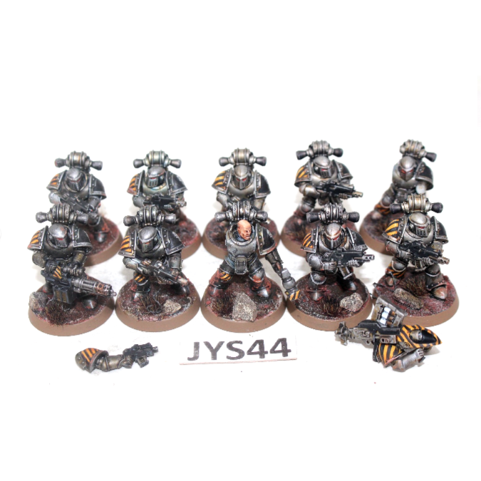 Warhammer Space Marines Iron Hands Tactical Squad Well Painted JYS44