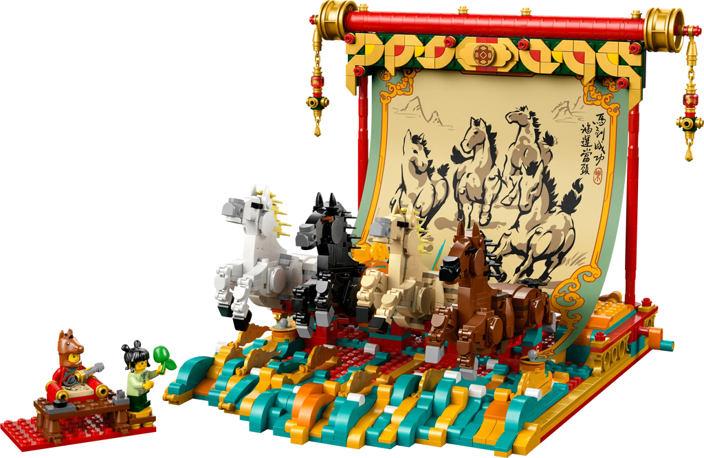 LEGO® Chinese Festivals Galloping Horses Canvas 80119