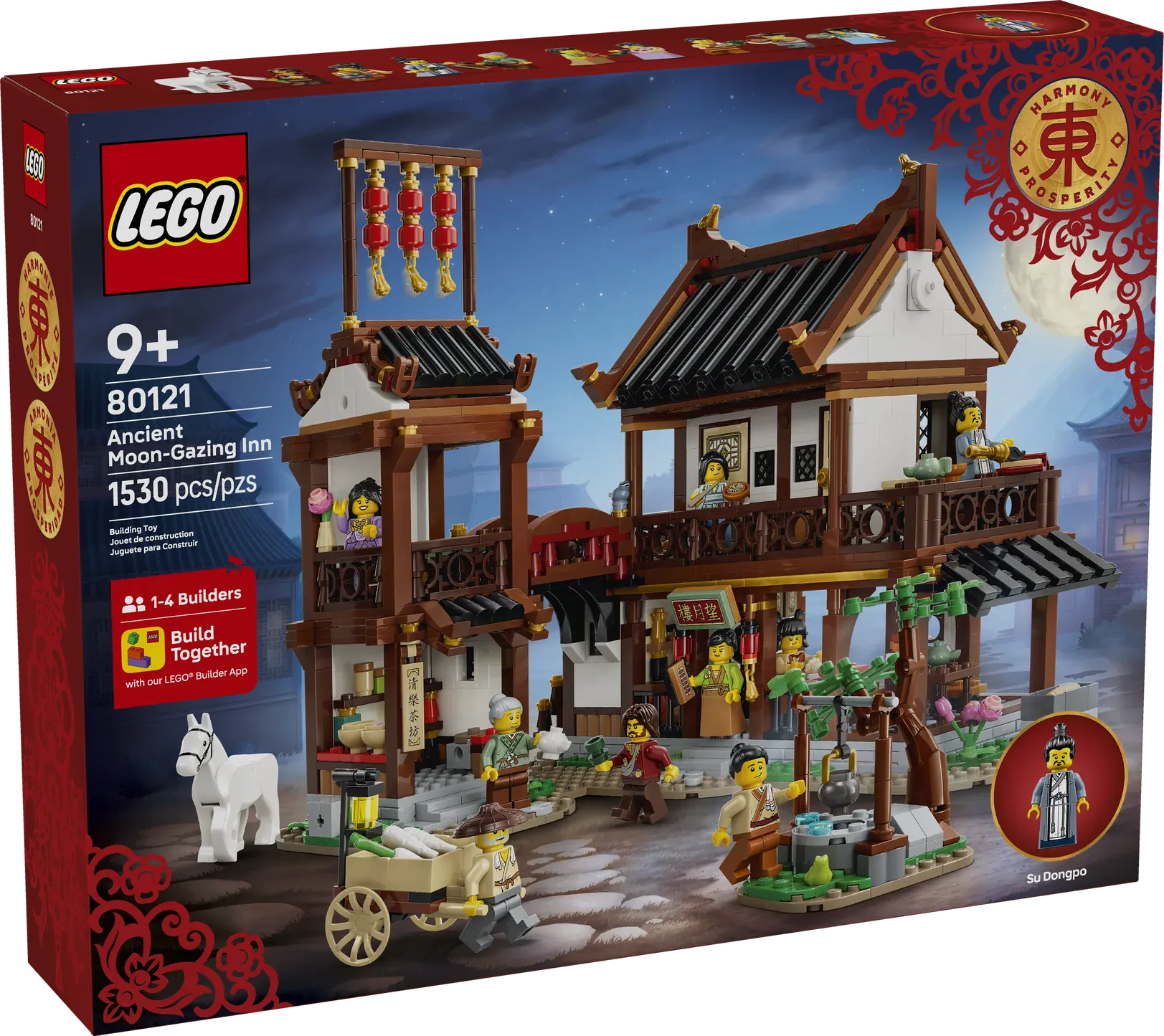 LEGO® Chinese Festivals Ancient Moon-Gazing Inn 80121