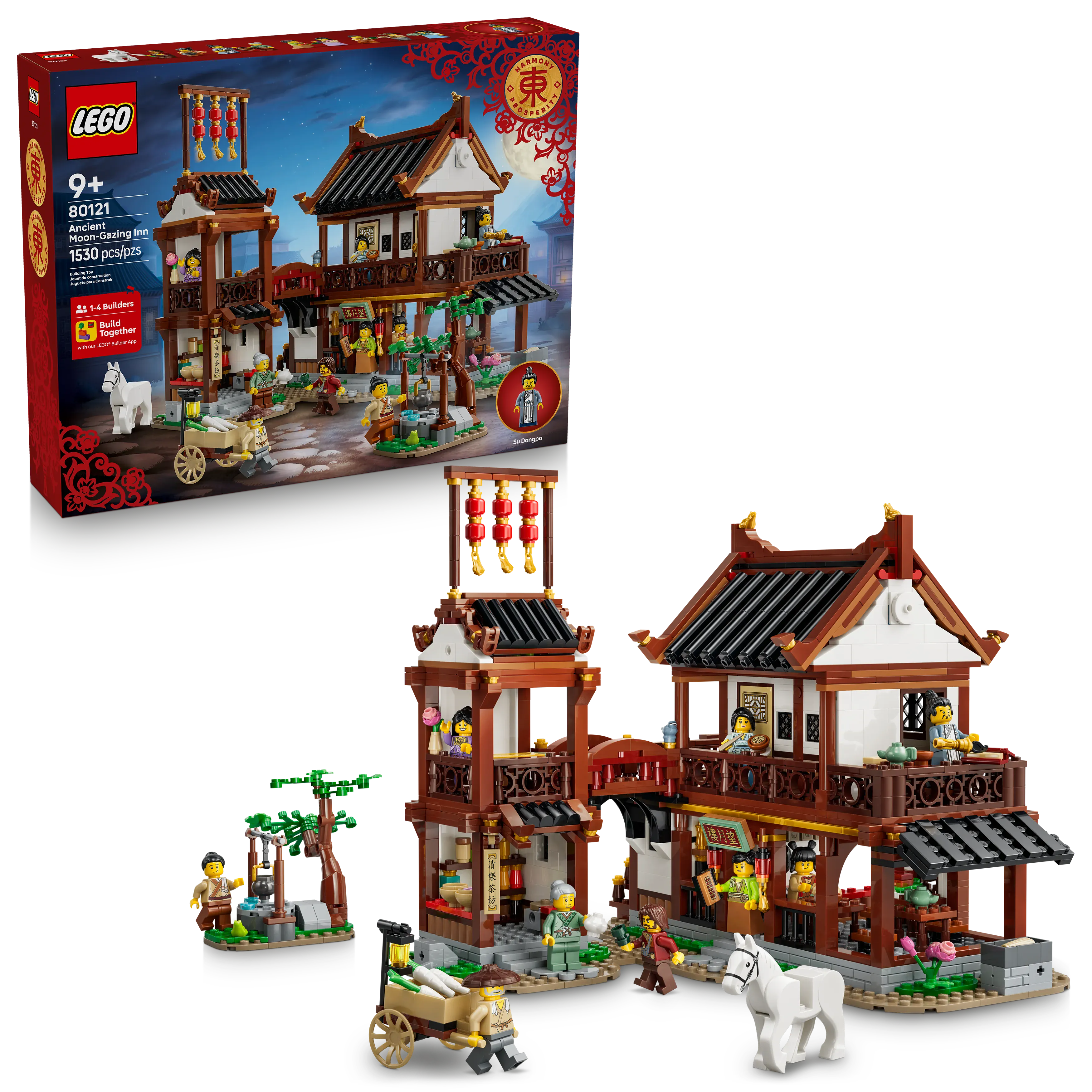 LEGO® Chinese Festivals Ancient Moon-Gazing Inn 80121