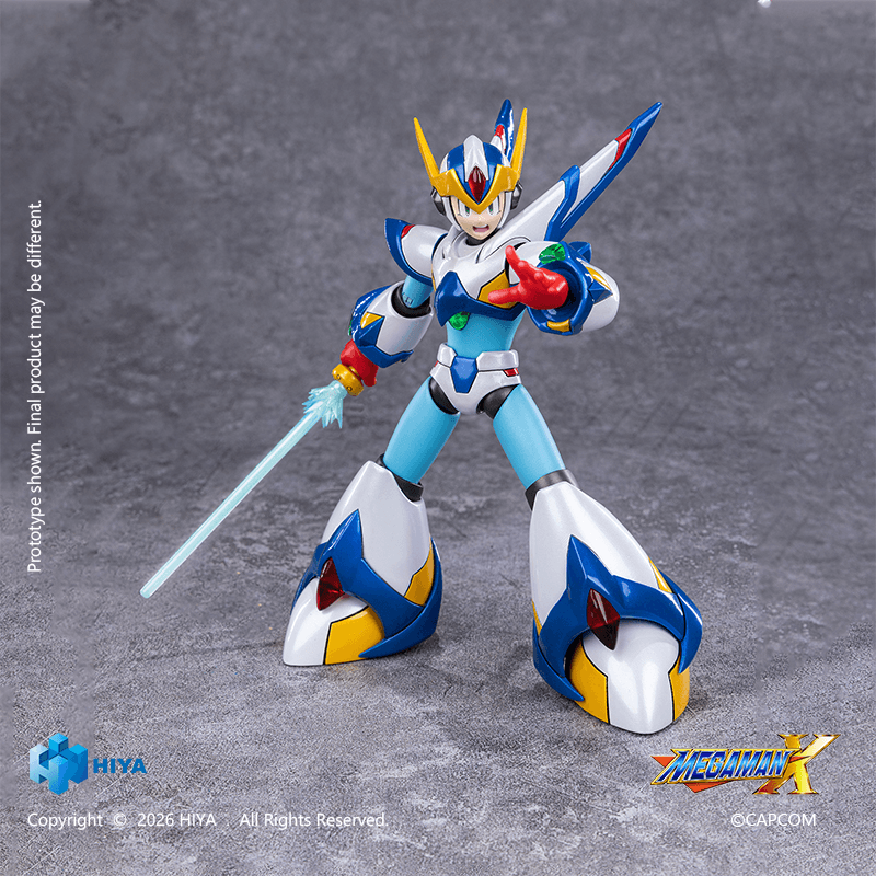 None Scale 6 Inch Mega Man X series X Falcon Armor Version Action Figure