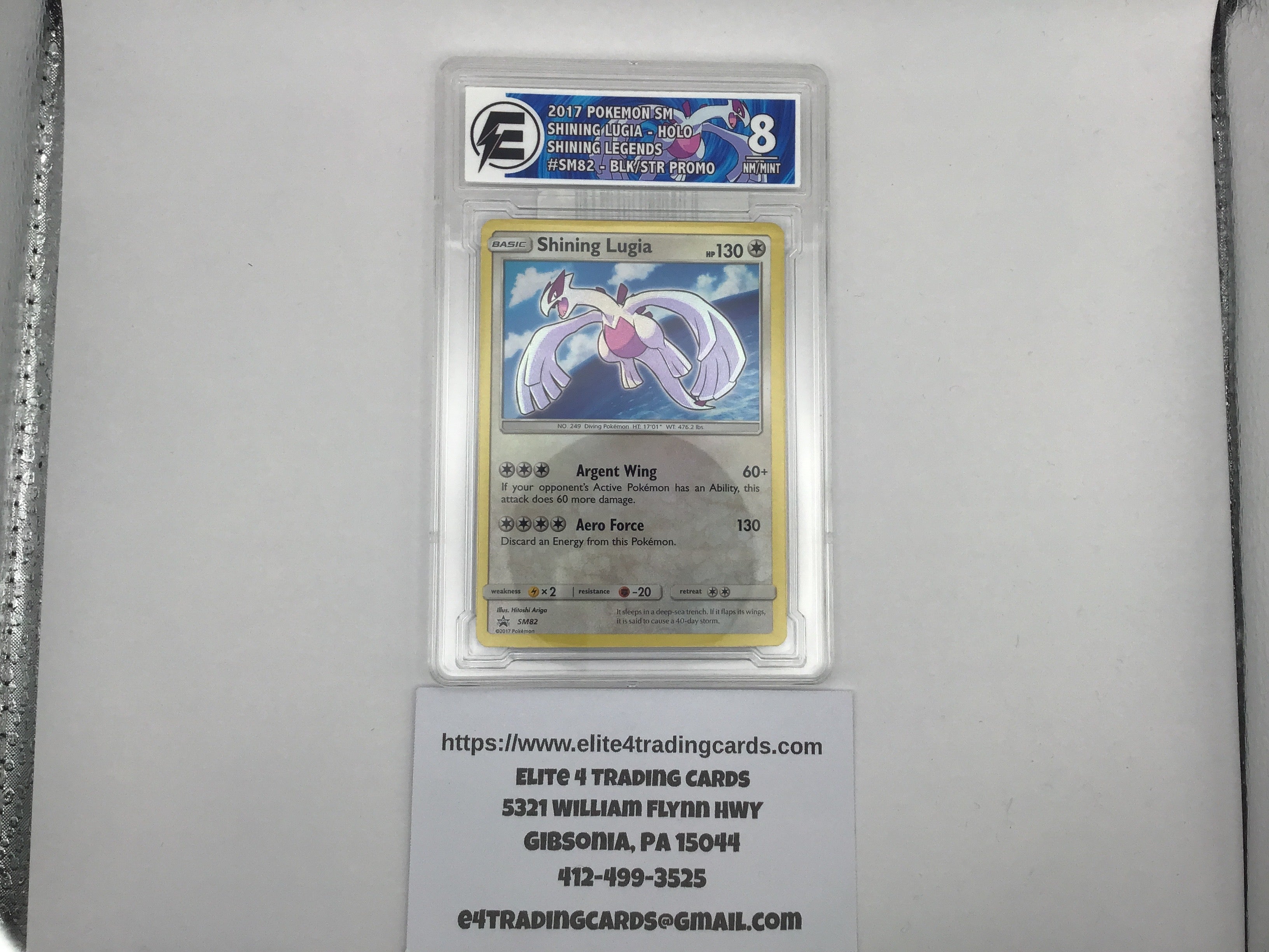 Shining Lugia #SM82 Pokemon Promo (ELECTRIC 8)