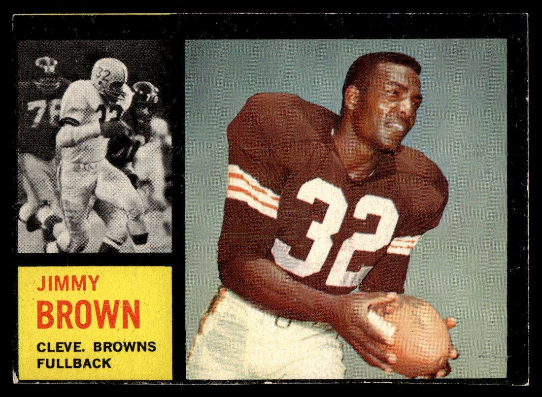 Topps 28 Jimmy Brown Cleveland Browns