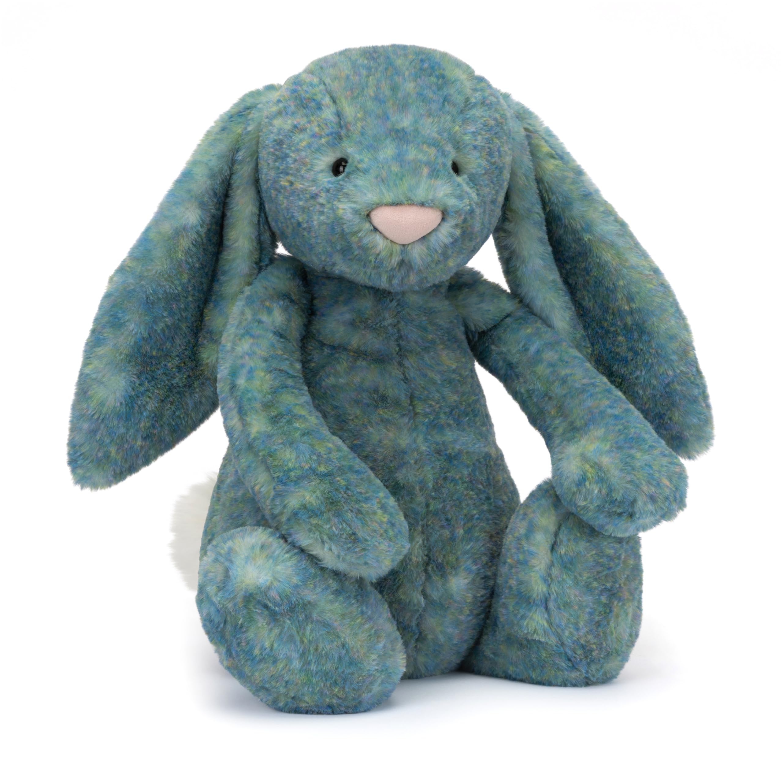 Jellycat Bashful Azure Luxe Bunny Stuffed Animal, Huge 20 Inches - Rabbit & Bunny Plush Toy - Classic Children'S Gift