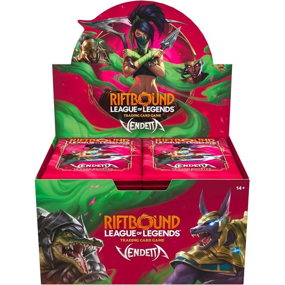 (PRE-ORDER JULY 2026) Riftbound - League of Legends TCG: Vendetta Booster Display