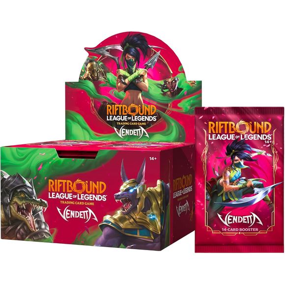 (PRE-ORDER JULY 2026) Riftbound - League of Legends TCG: Vendetta Booster Display