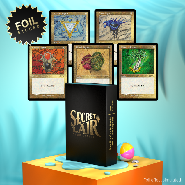 Secret Lair Drop: Dan Frazier is Back: The Allied Signets - Foil Etched Edition