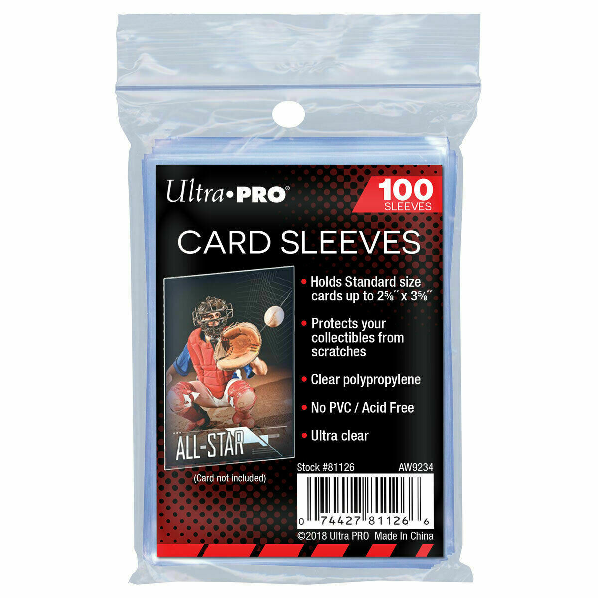 Ultra Pro Card Sleeves (35pt) Factory Sealed Case of 10,000 Sleeves