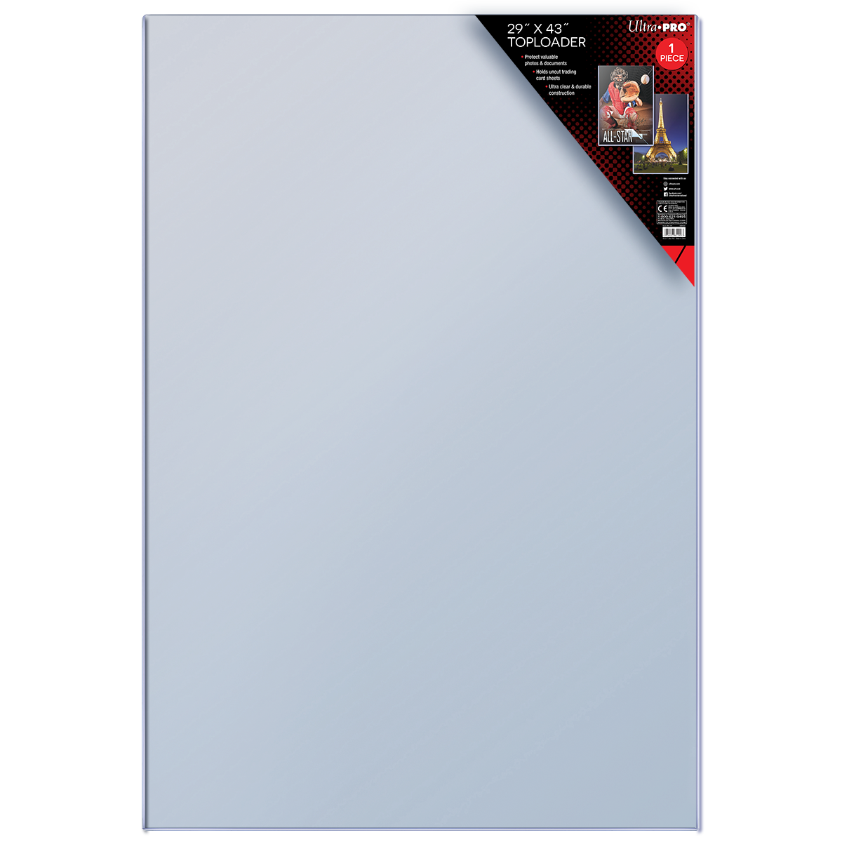 29" x 43" Uncut Sheet TOPLOADER® Sleeves (10ct)
