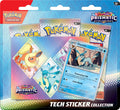 Pokémon Sammelkartenspiel Karmesin & Purpur 8.5 Prismatische Evolutionen Tech-Sticker-Kollektion