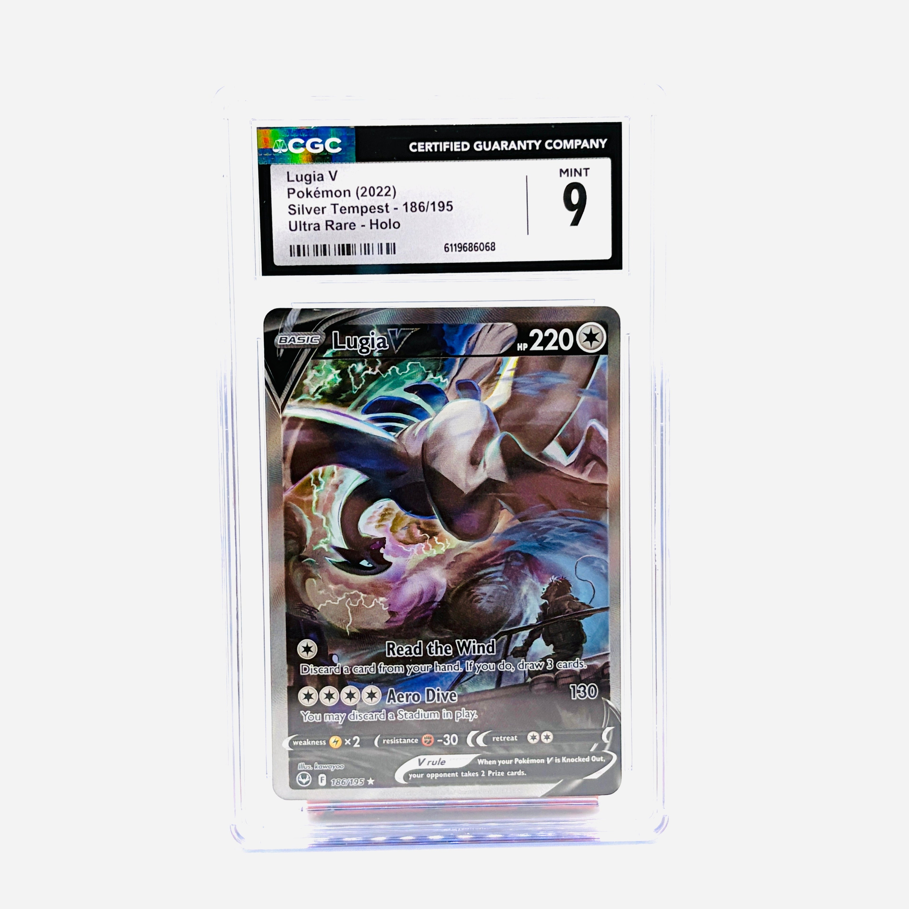 CGC 9 Lugia V Alternate Art - 2022 Pokemon Silver Tempest