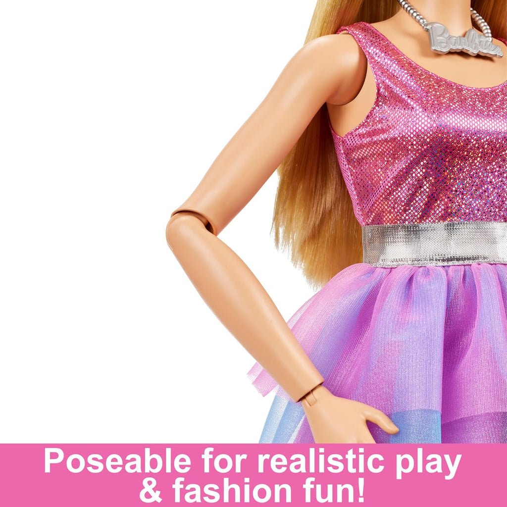 Large Barbie Doll - 28" Inches /  71 cm
