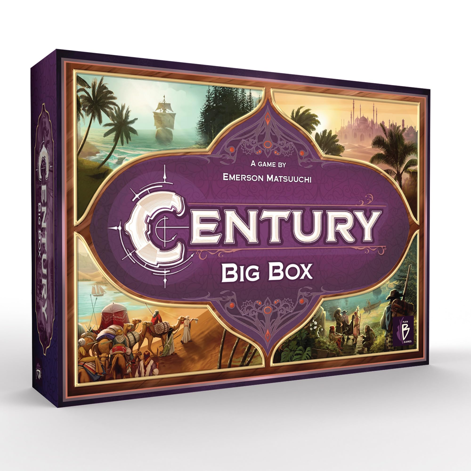 Century Big Box Board Game - Complete Trilogy Collection for Global Trading Adventures - Strategy Game for Kids and Adults, Ages