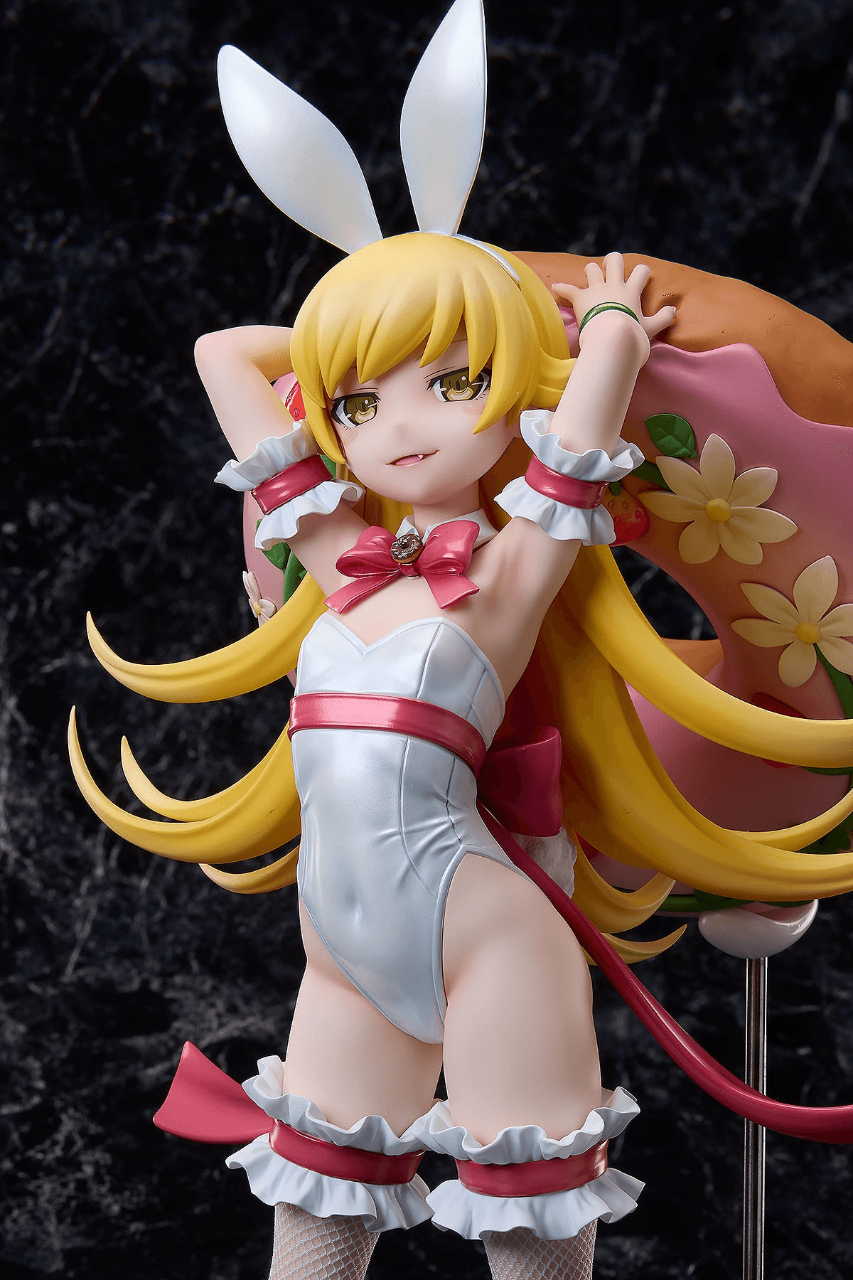 Monogatari Series Shinobu Oshino White Bunny Ver. 1/4 Complete Figure