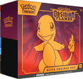 Pokémon-Sammelkartenspiel: Karmesin & Purpur – Obsidianflammen Top-Trainer-Box (9 Boosterpacks, 1 holografische Promokarte mit überdimensioniertem Artwork & Premium-Zubehör)