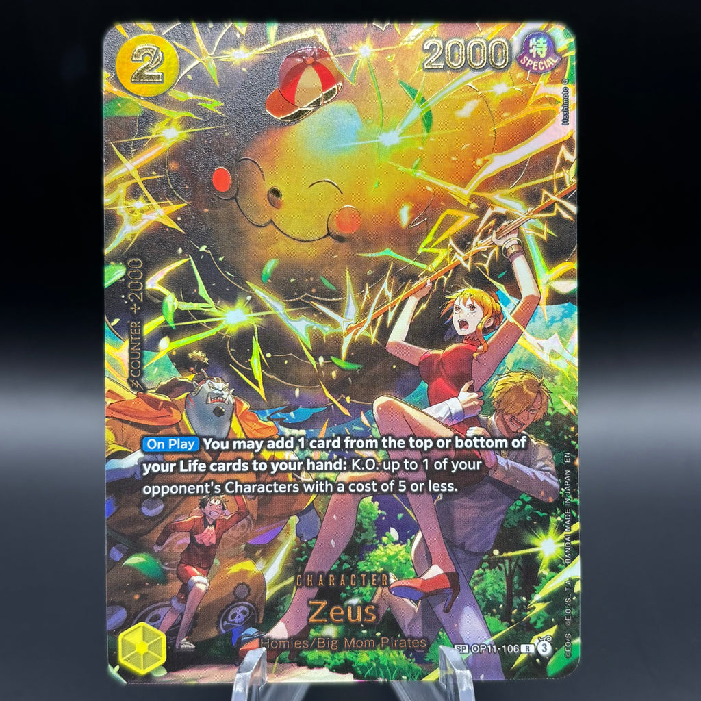 Zeus (SP) - Adventure on Kami's Island (OP15-EB04) Single Card