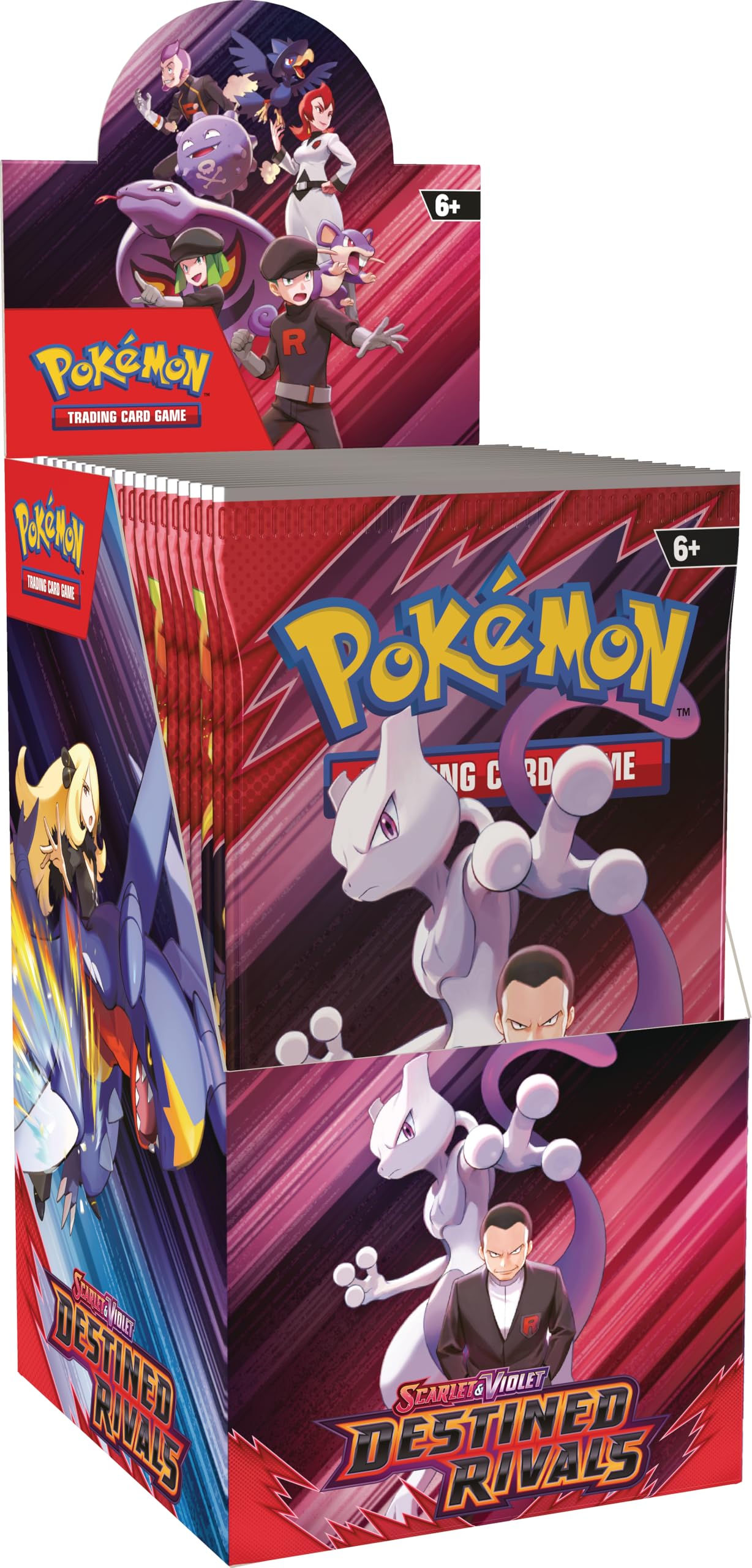 Pokémon-Sammelkartenspiel: Karmesin & Purpur – Schicksalhafte Rivalen Booster-Display (18 Boosterpacks)