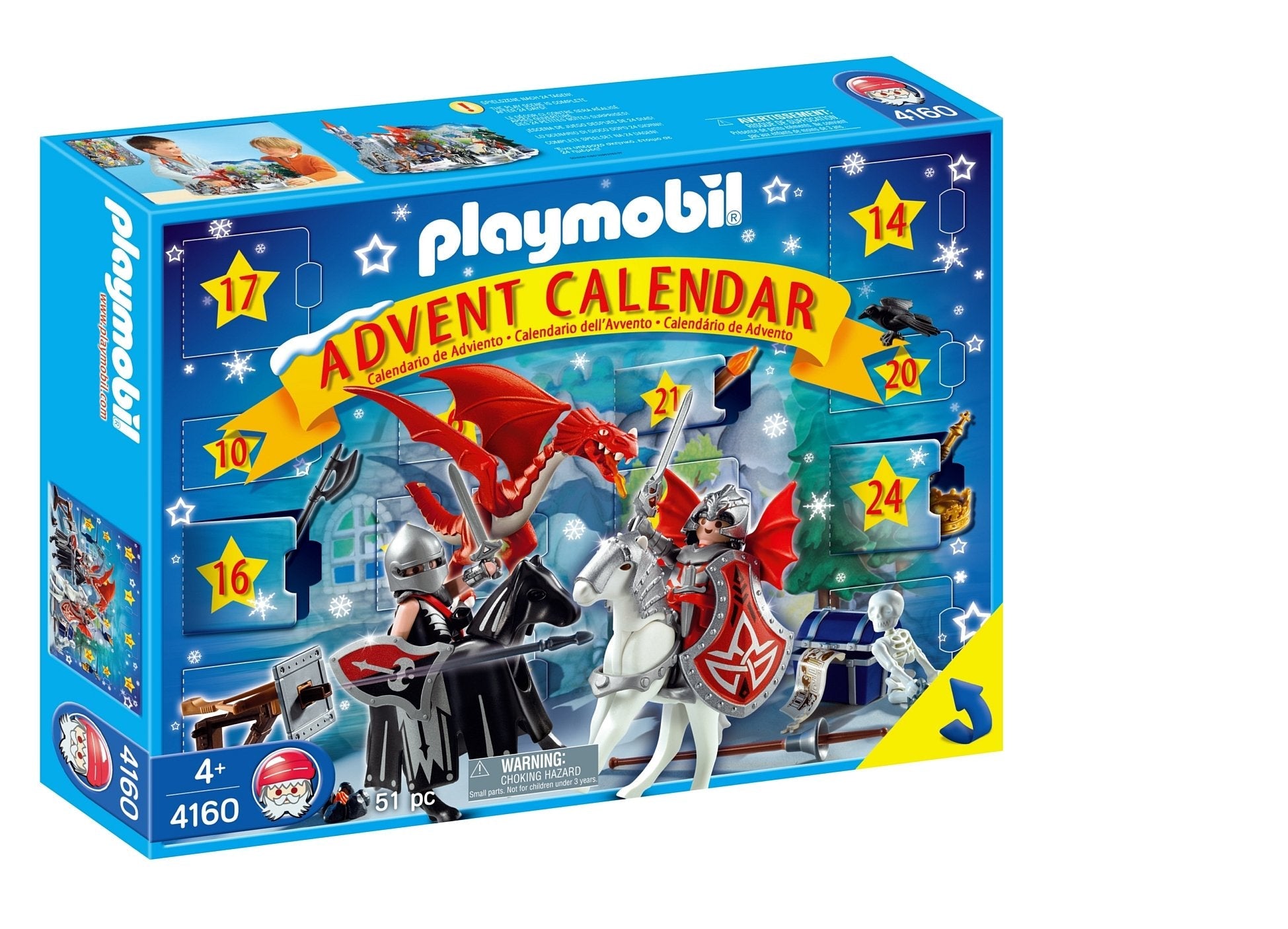 Playmobil 4160 Suburban Life Set Advent Calendar Dragons Land