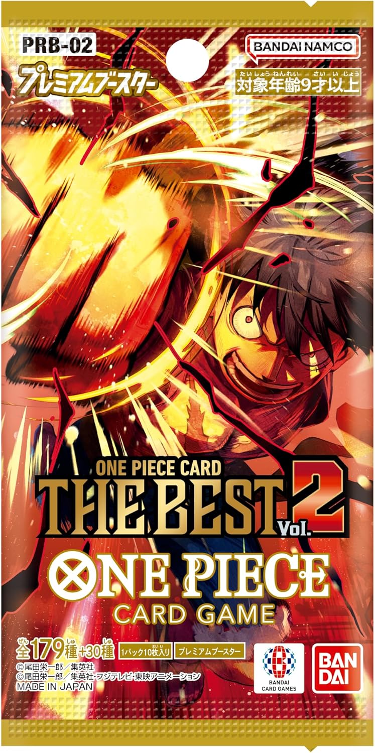 One Piece TCG: (1 Case) Premium Booster ONE PIECE CARD THE BEST Vol.2 [PRB-02] BOX - NEW (2025/07/26)