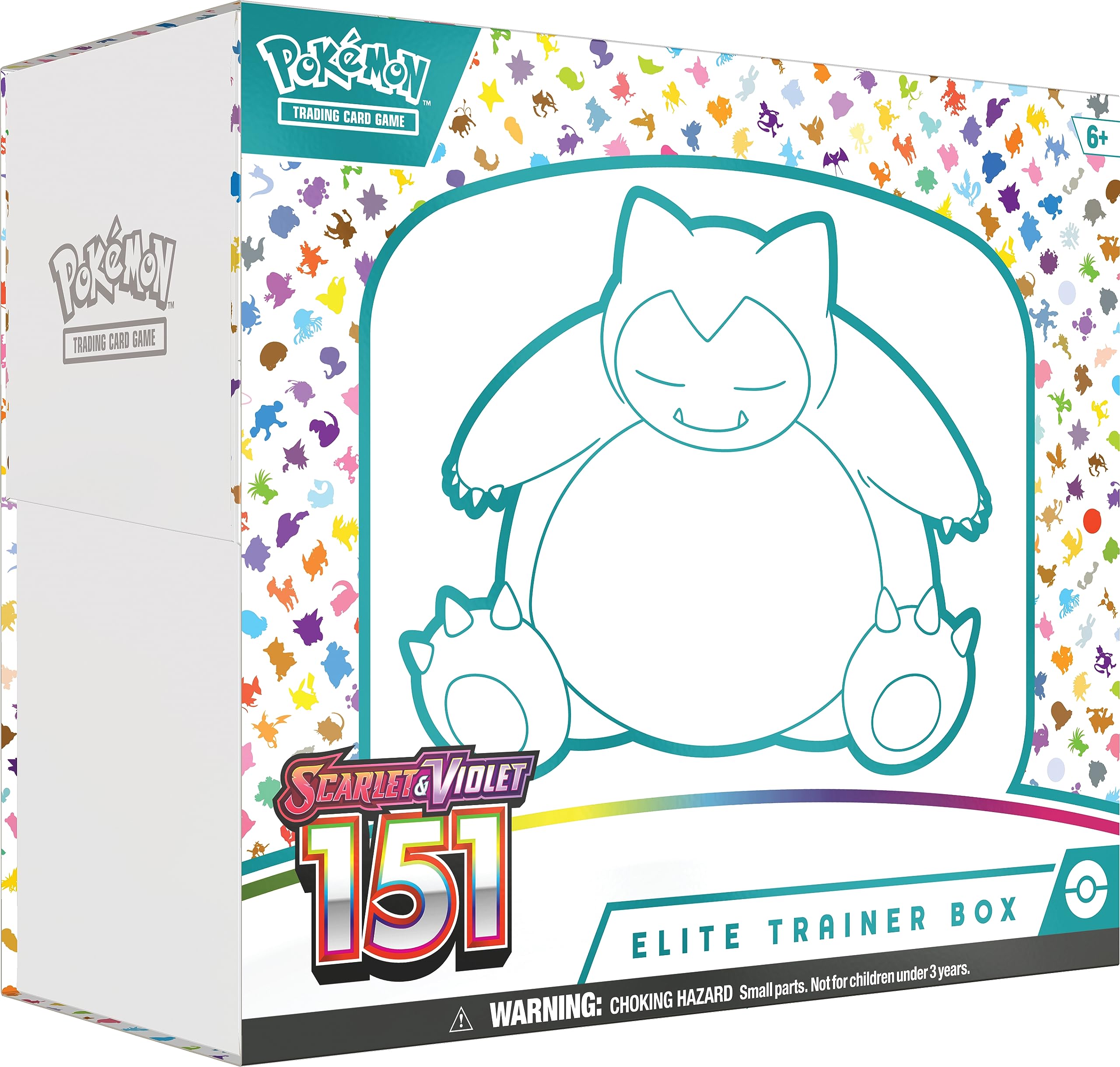 Pokemon TCG: Karmesin & Purpur – 151 Top-Trainer-Box (9 Booster & Premium-Zubehör)